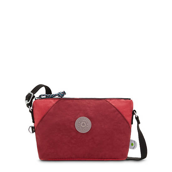 Kipling Art Extra Small Crossbody Bags Red Coral Beige | CA 1078SG